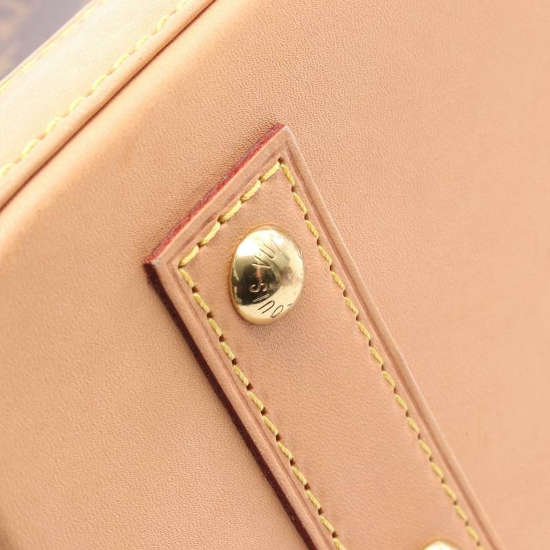 LOUIS VUITTON Alma BB 單肩包 手提包 M53152 字母帆布 二手 女士 LV-7