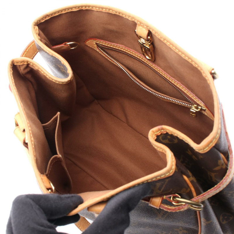 LOUIS VUITTON Batignolles 垂直托特包 M51153 Monogram 帆布 二手 女士 LV-2