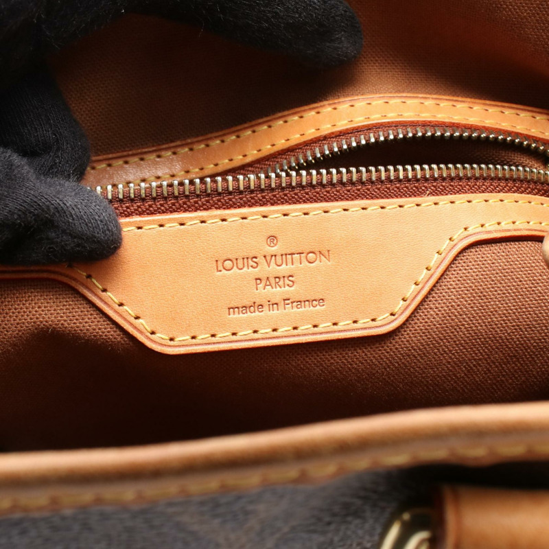 LOUIS VUITTON Batignolles 垂直托特包 M51153 Monogram 帆布 二手 女士 LV-3