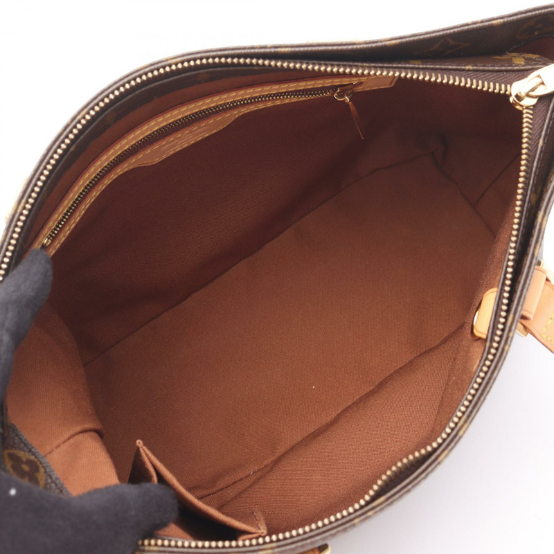 LOUIS VUITTON 河馬鋼琴單肩包 M51148 字母帆布棕色二手 LV-2