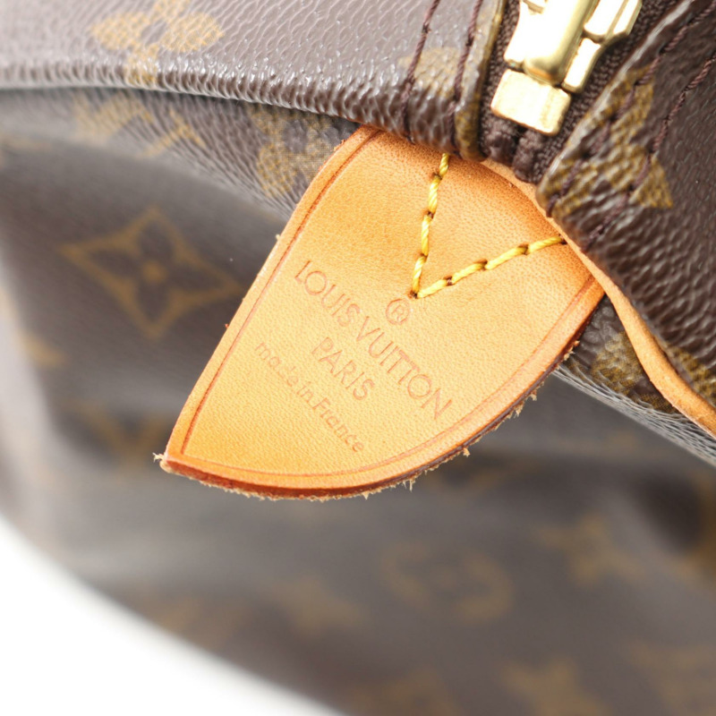 路易威登 Speedy 30 手提包 M41526 Monogram 帆布皮革棕色二手女士-3