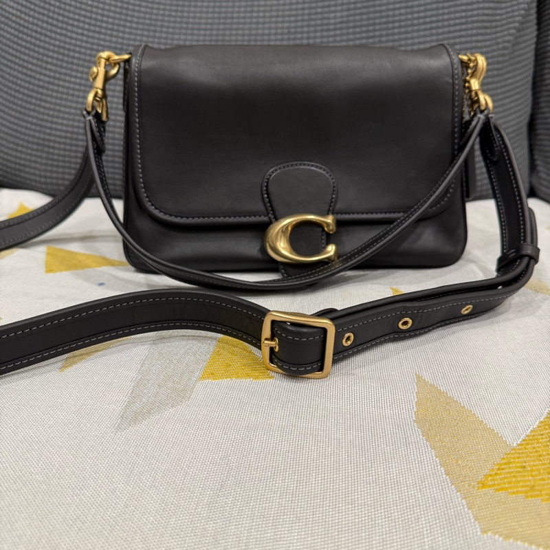 Coach soft tabby黑金-0