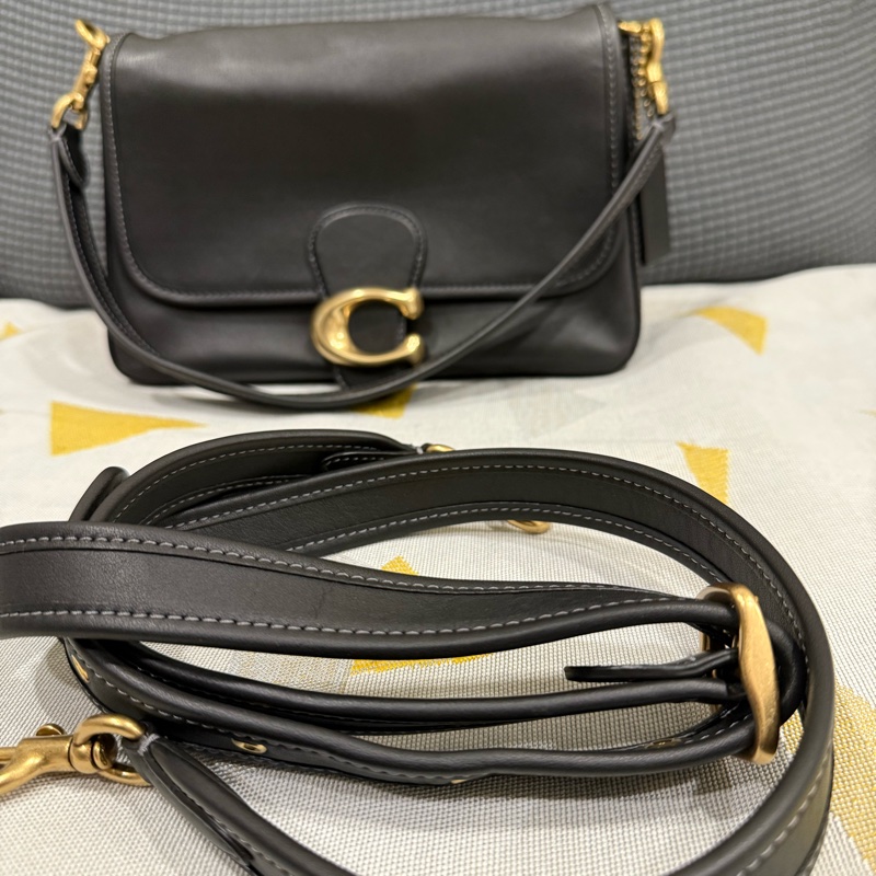 Coach soft tabby黑金-3
