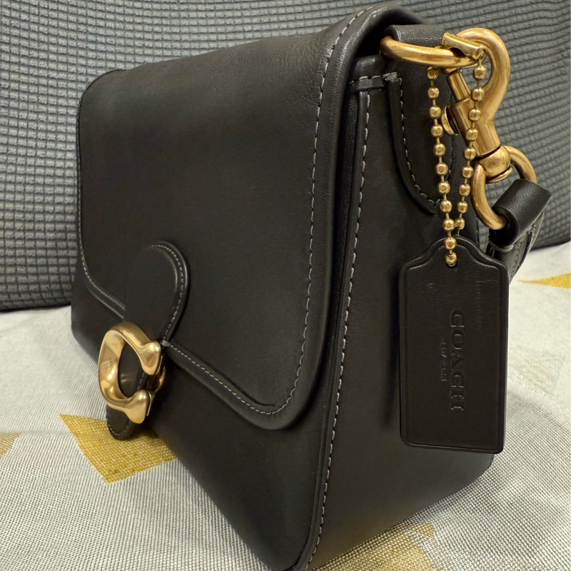 Coach soft tabby黑金-4