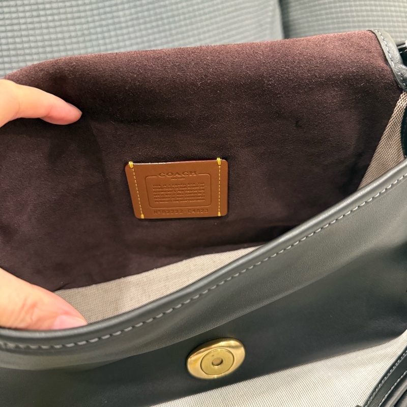 Coach soft tabby黑金-9