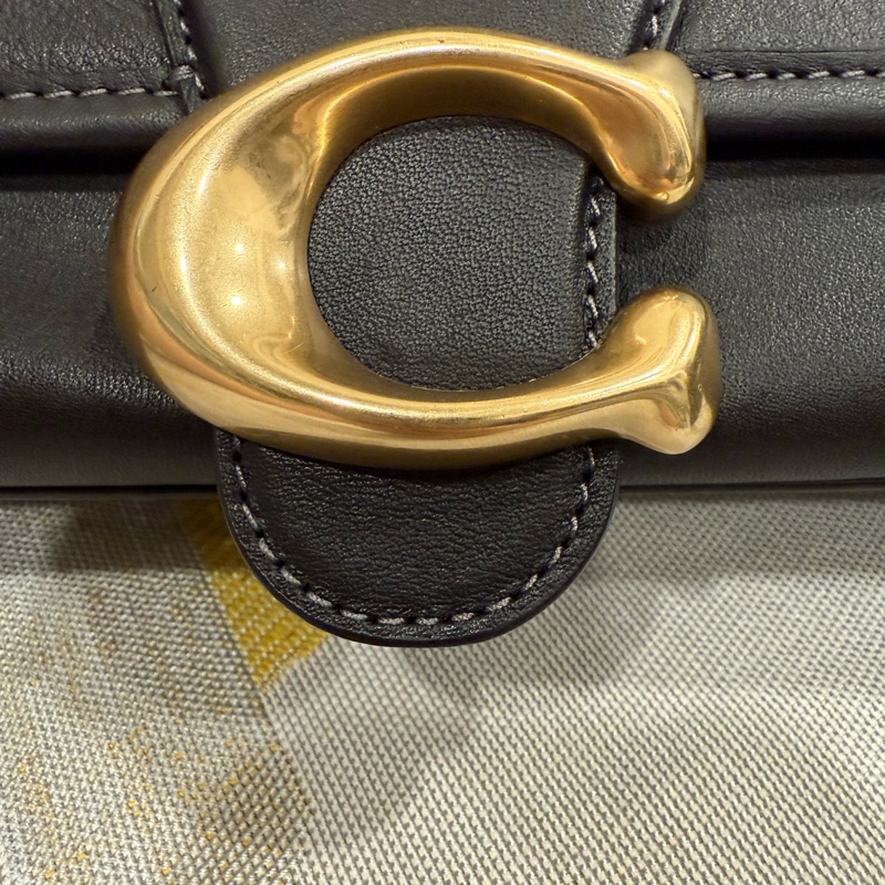 Coach soft tabby黑金-11