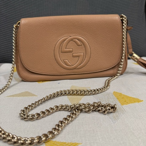 Gucci soho流蘇鏈條包