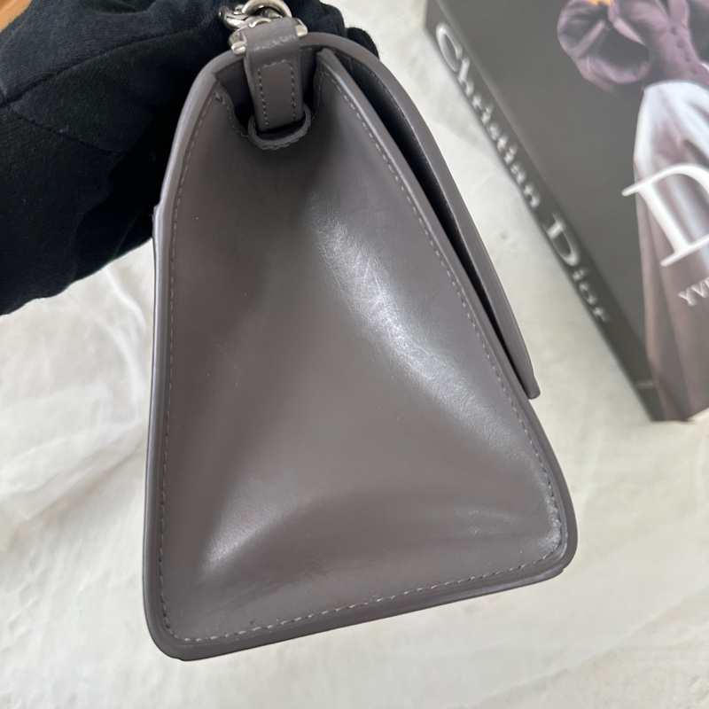 Balenciaga Hourglass 灰色沙漏包-7
