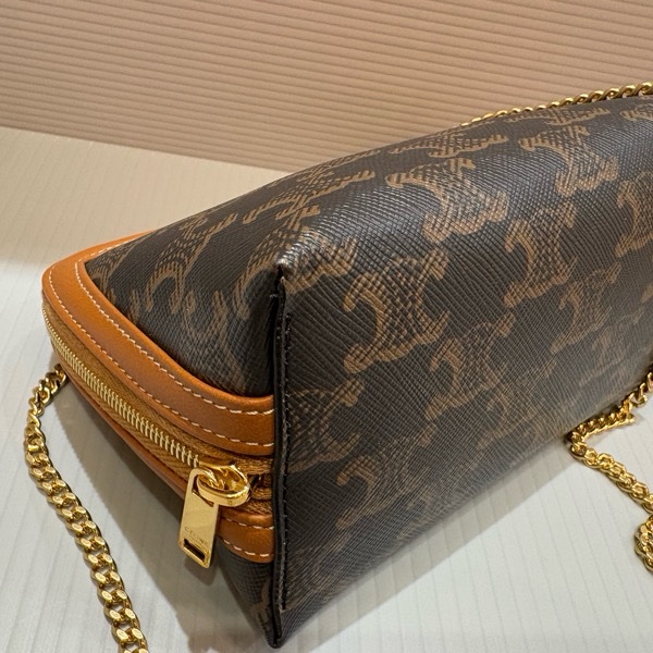 近新Celine 凱旋門 mini貝殼包-8