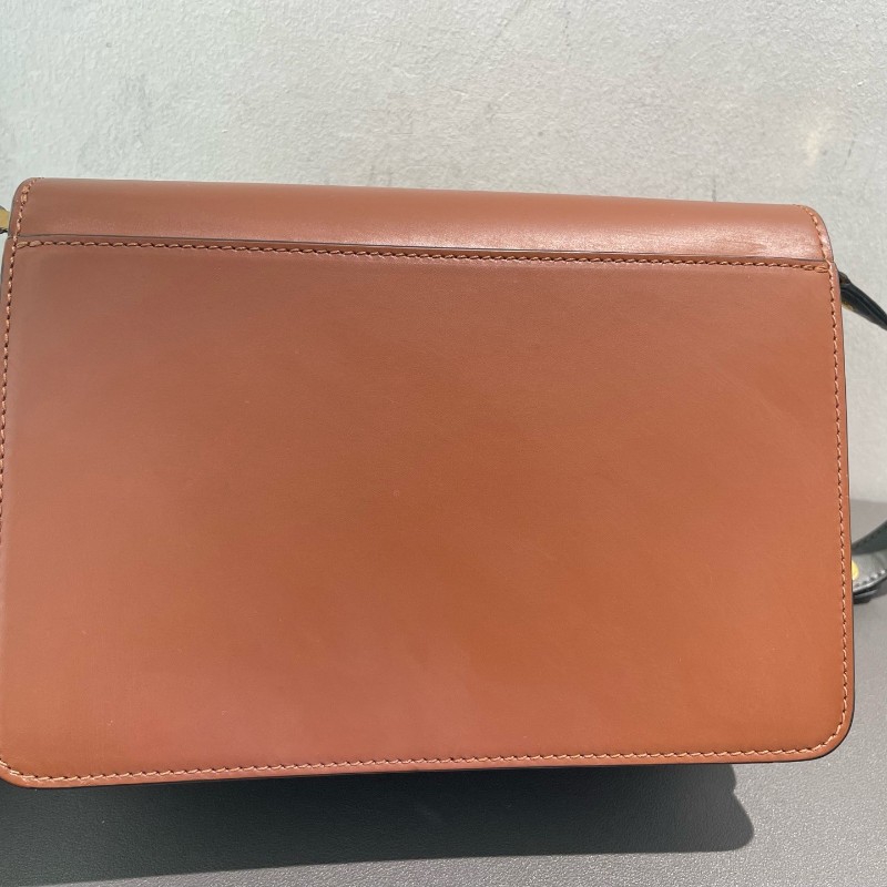 Marni trunk box 中號 拼色 風琴包 肩背包-7