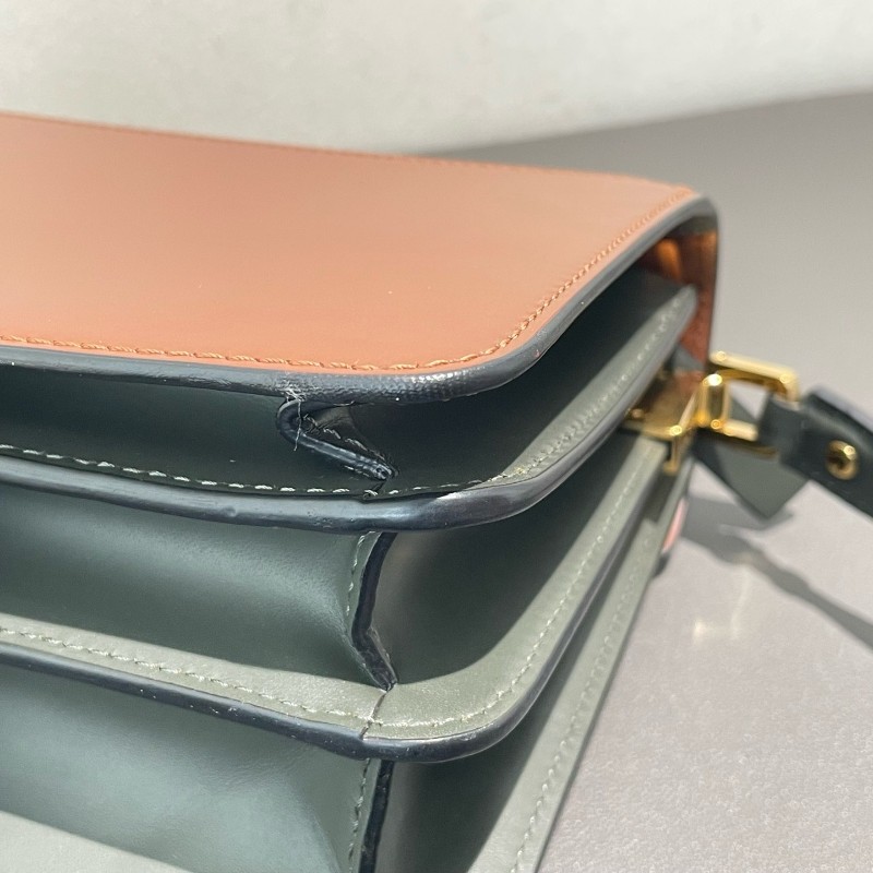 Marni trunk box 中號 拼色 風琴包 肩背包-14