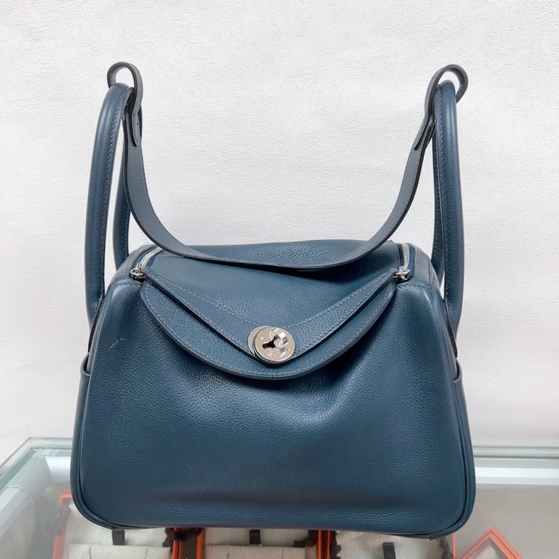 Hermes lindy 26 T刻 深藍綠色-0