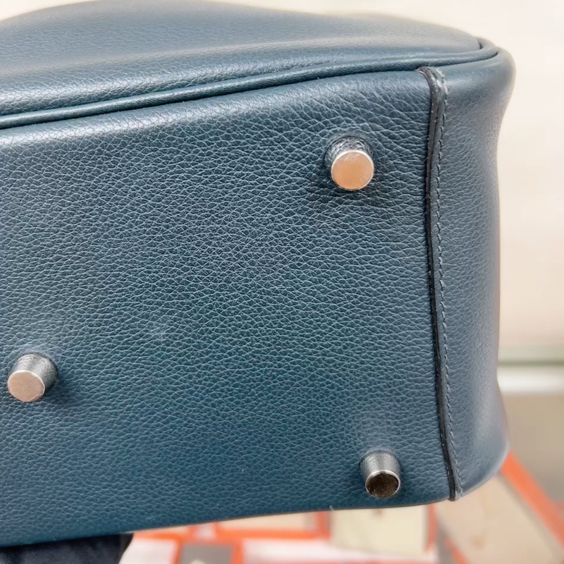 Hermes lindy 26 T刻 深藍綠色-7