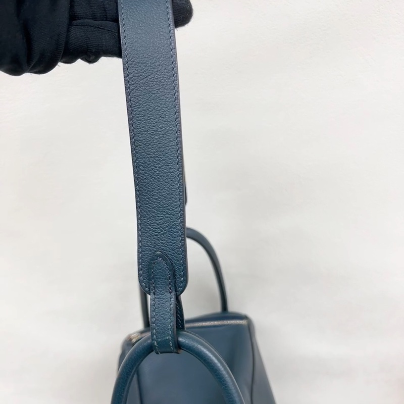 Hermes lindy 26 T刻 深藍綠色-10