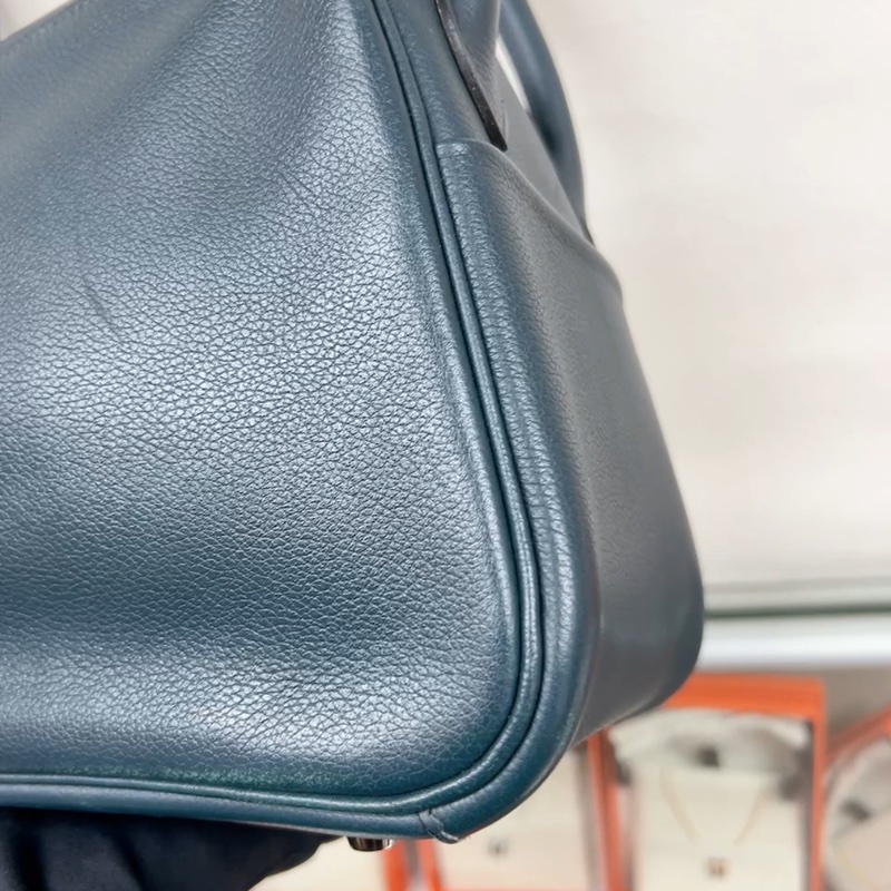 Hermes lindy 26 T刻 深藍綠色-13