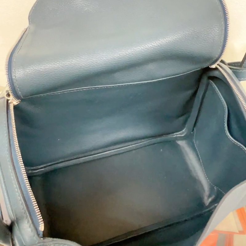 Hermes lindy 26 T刻 深藍綠色-15