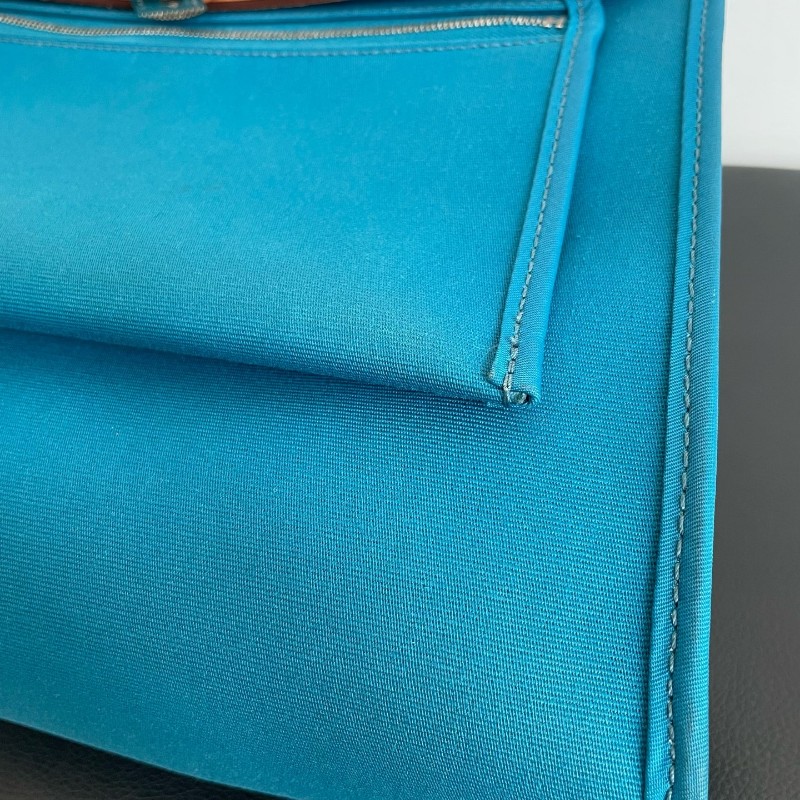 Hermes herbag31 伊茲密爾藍色 Y刻 肩背包 手提包-18