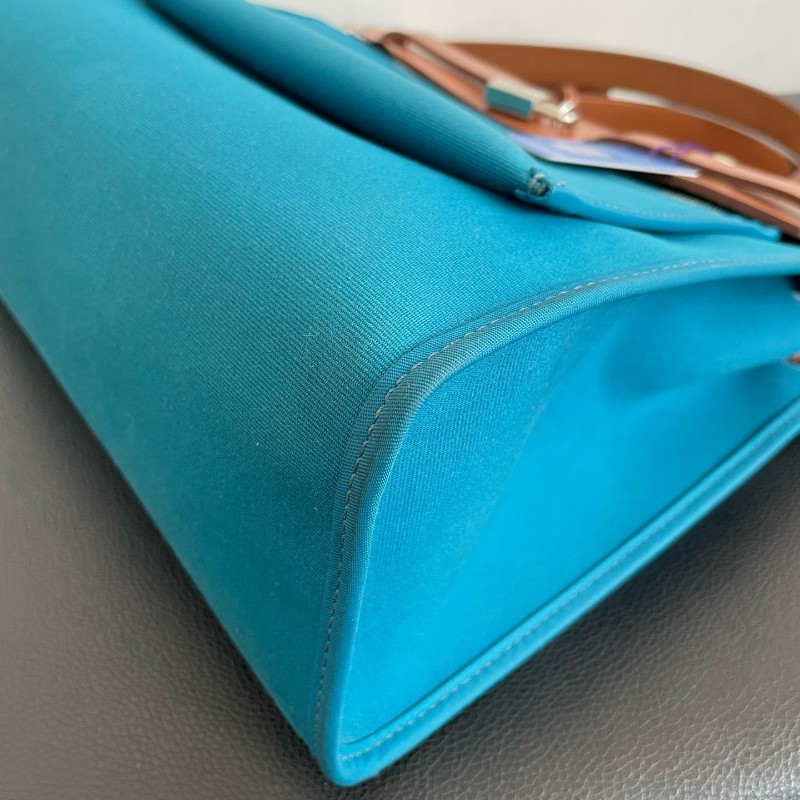 Hermes herbag31 伊茲密爾藍色 Y刻 肩背包 手提包-21