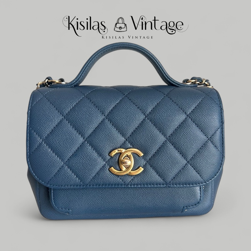 Chanel Business affinity 19cm郵差包-0