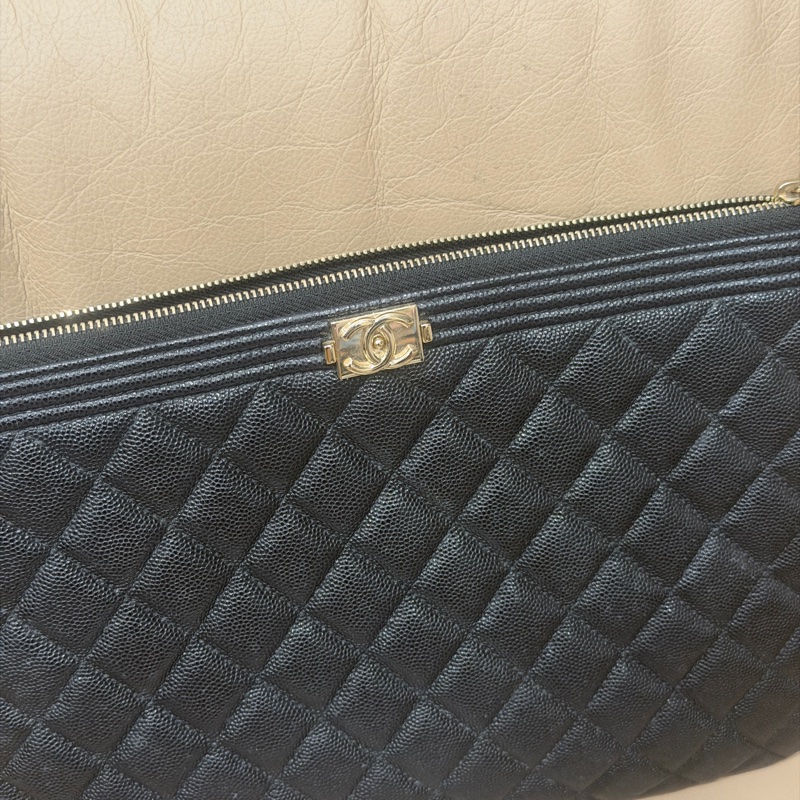 99新大全配🈶️購證❤️ #香奈兒 #黑金 #荔枝皮 #leboy #手拿包-11