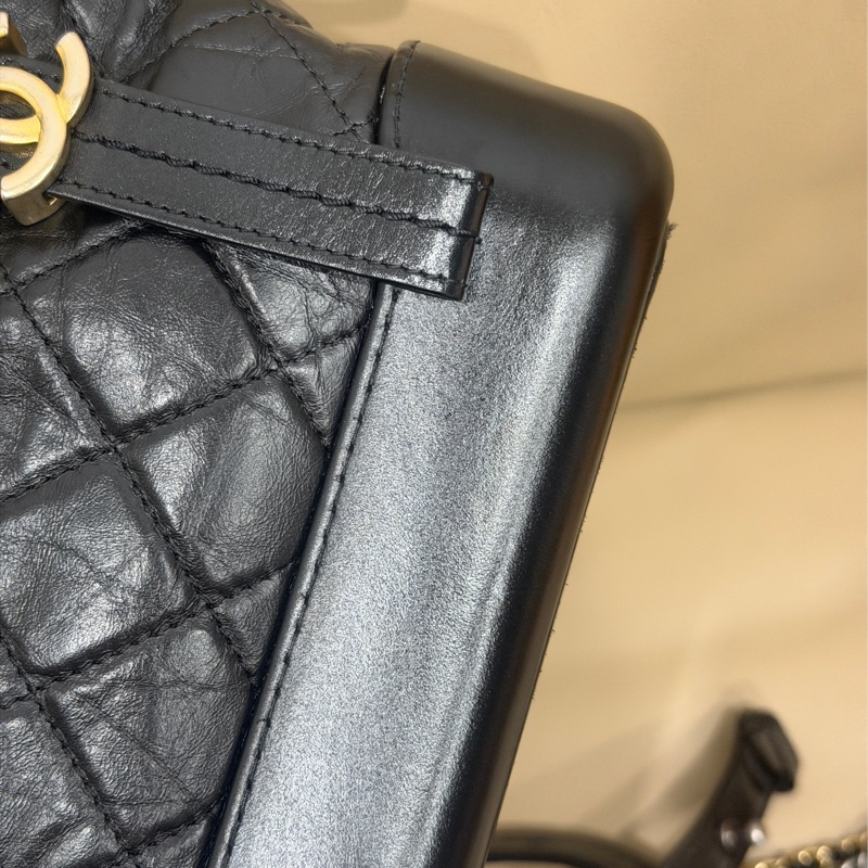 99新全配❤️#香奈兒 #黑金 #流浪包 #小號 #garbrielle-23