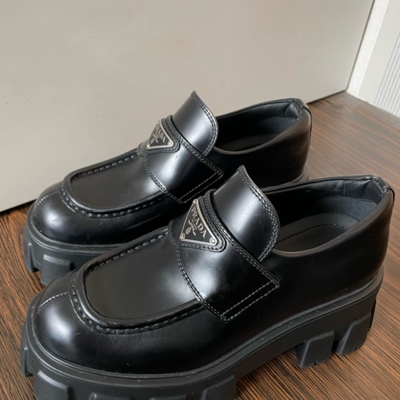 Prada Monolith厚底樂福鞋 EU35.5 (22.5-23cm)-3