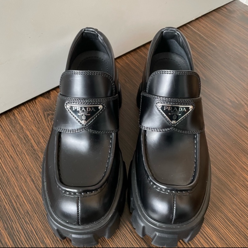 Prada Monolith厚底樂福鞋 EU35.5 (22.5-23cm)-5