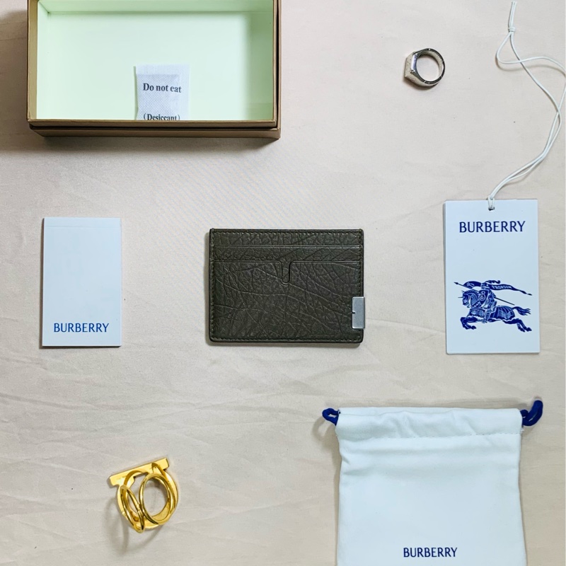 🎁全新盒裝2024新款Burberry巴寶莉咖名片夾/卡夾-0