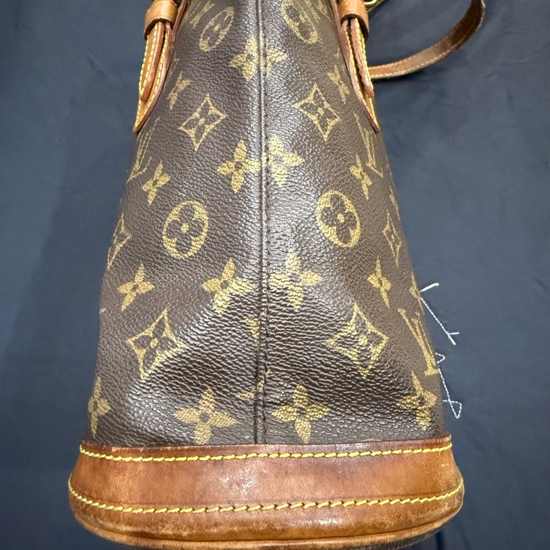 LV 中古 petit bucket 老花 水桶包 23*26-2