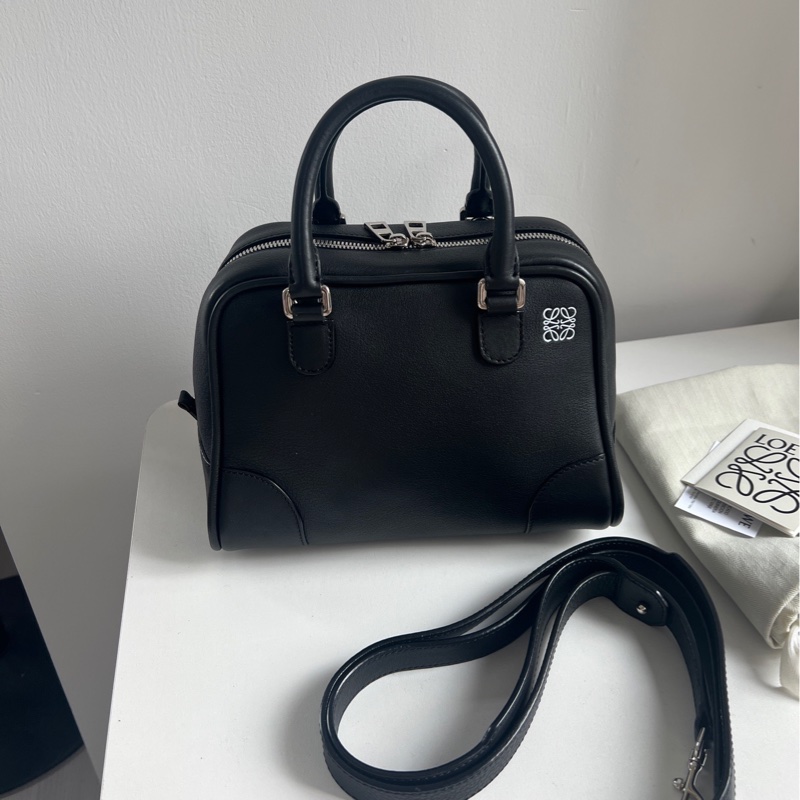 Loewe Amazona 黑色手提包 肩背斜背包 簡約高級百搭🖤-1