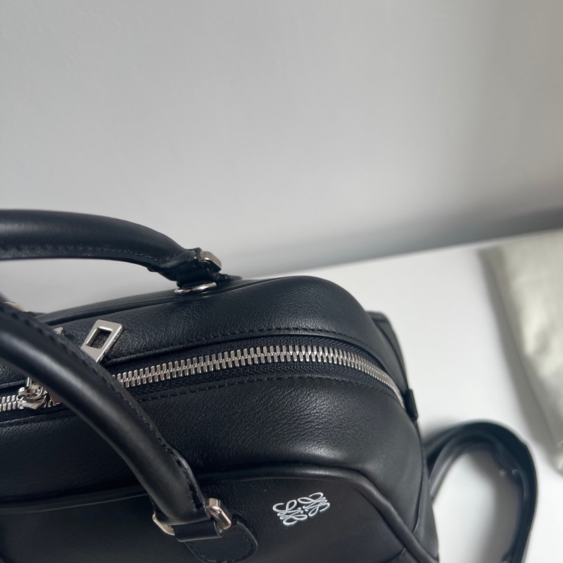 Loewe Amazona 黑色手提包 肩背斜背包 簡約高級百搭🖤-9