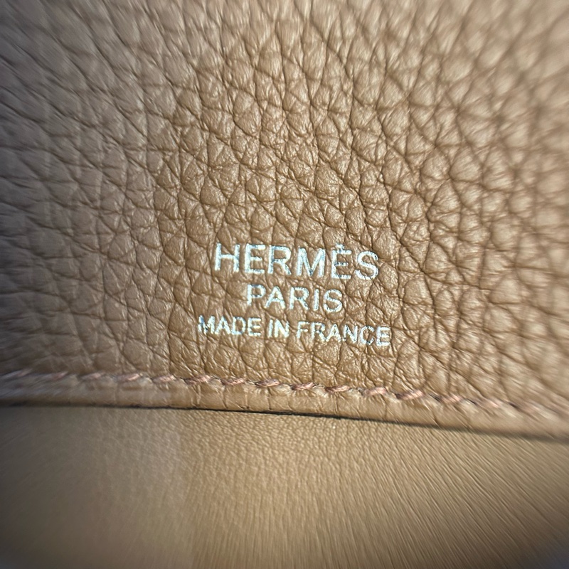Hermes 愛馬仕 Sac a depeches 29信差包塵土色-14