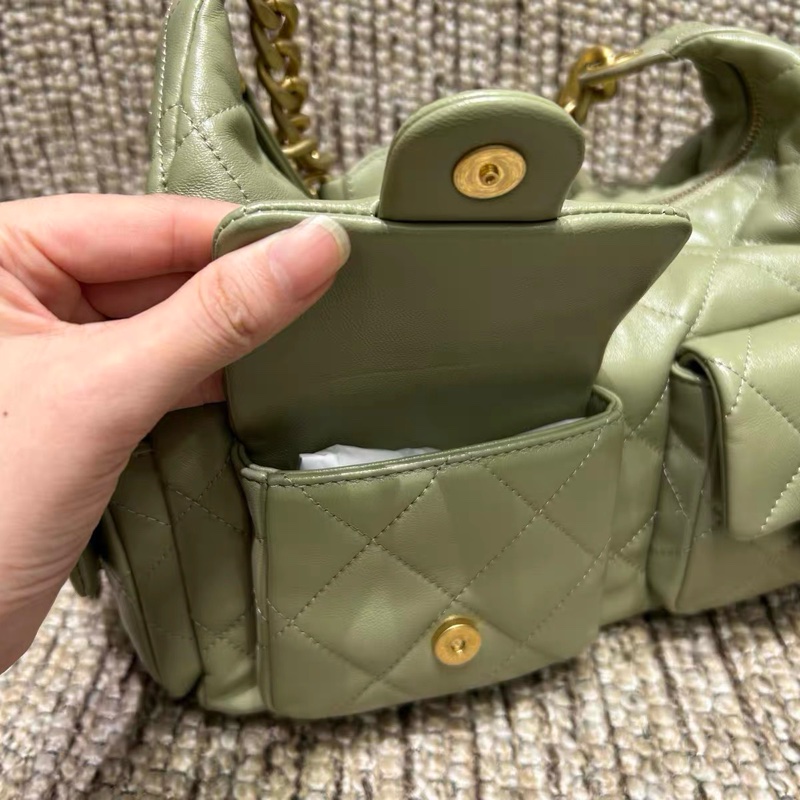 Chanel 25C Hobo 全套閒置新-5