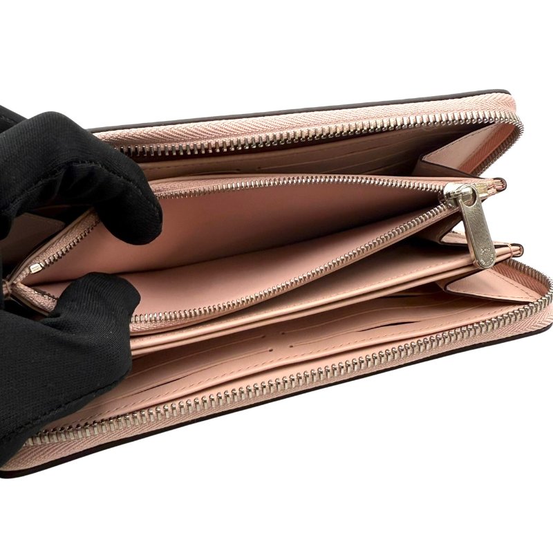 【美收精品】LV 粉色Mahina長夾 B-797【隔月月中將轉賣至日本 上架期限30天】-6