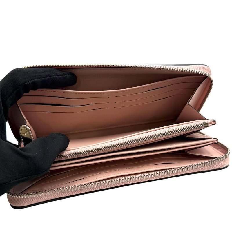 【美收精品】LV 粉色Mahina長夾 B-797【隔月月中將轉賣至日本 上架期限30天】-12