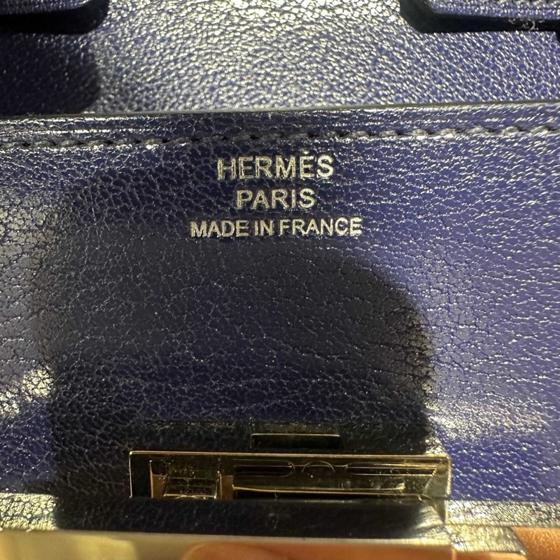 Hermes愛馬仕Hermes cinhetic mini正品藍色-5