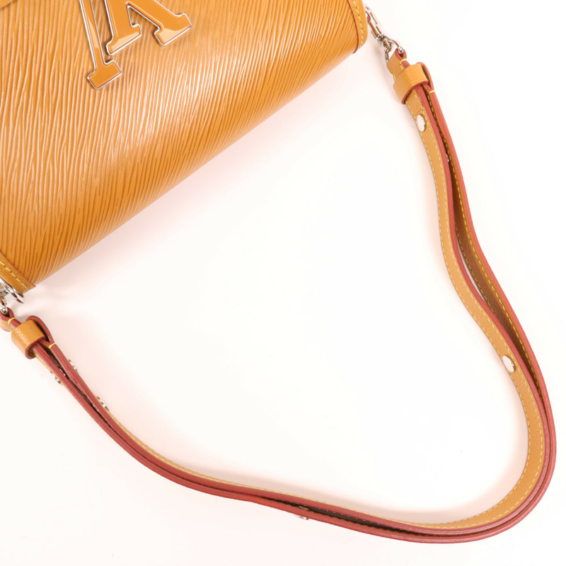 LOUIS VUITTON Epi Buci銀扣肩背袋-6