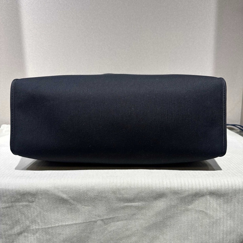 Hermes愛馬仕Herbag Zip Zip 39銀扣帆布拼牛皮-4