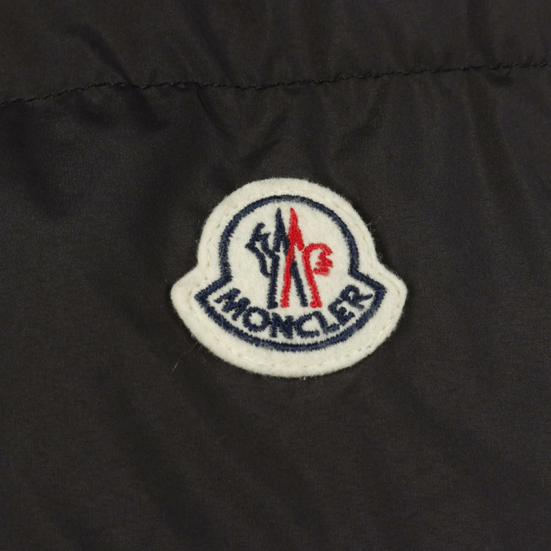 MONCLER BUSARD 羽絨外套 聚酯纖維 黑色 二手 女款-4