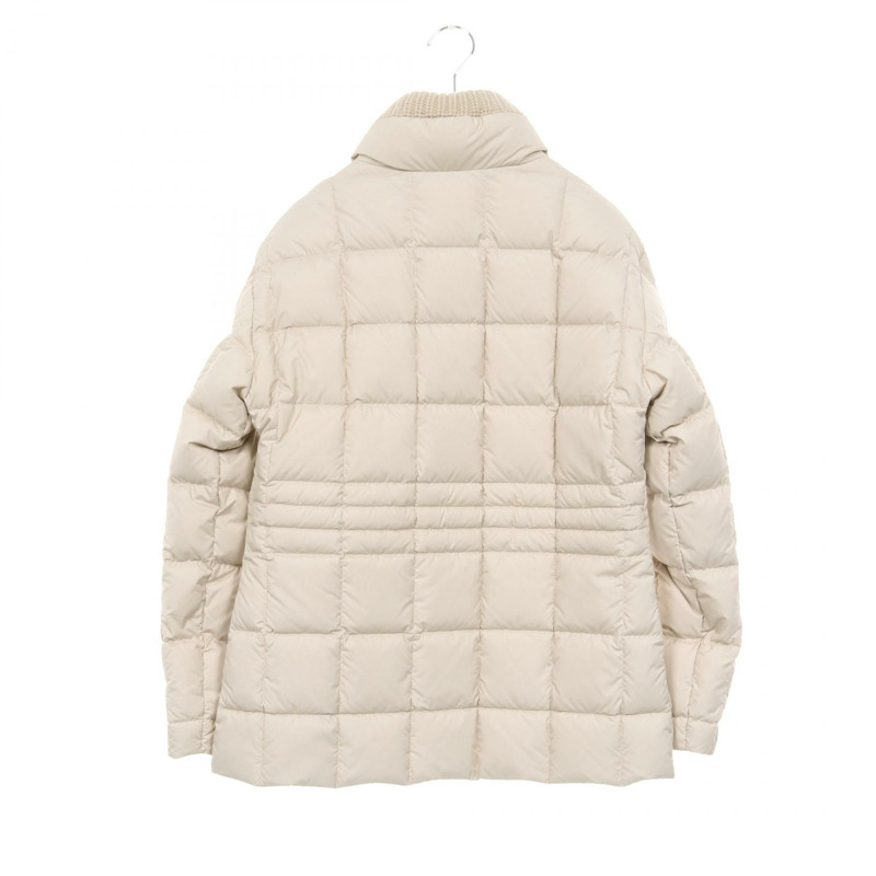 MONCLER ANTIGONE 羽絨衣 聚酯纖維 米色 二手 女款-1