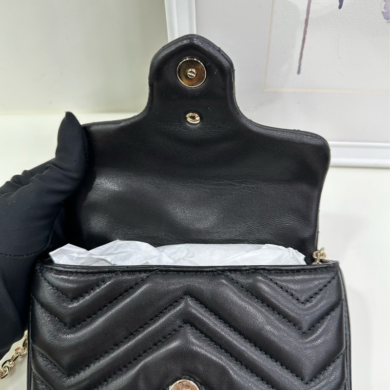 古馳/GUCCI GG Marmont supermini 新款迷你mini 2.0 馬蒙-6