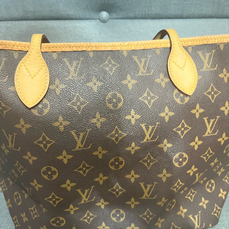 #LV原花字紋Naverfull MM手提包#肩背包#上課包#媽媽包#耐用#萬年不敗款#-6