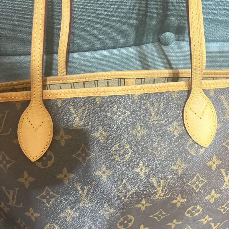 #LV原花字紋Naverfull MM手提包#肩背包#上課包#媽媽包#耐用#萬年不敗款#-14