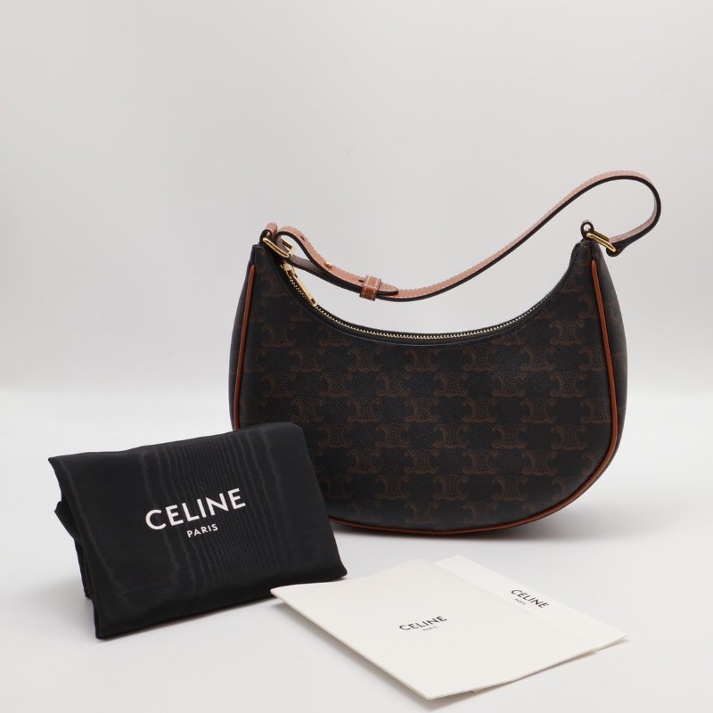 CELINE 凱旋帆布AVA腋下包-7