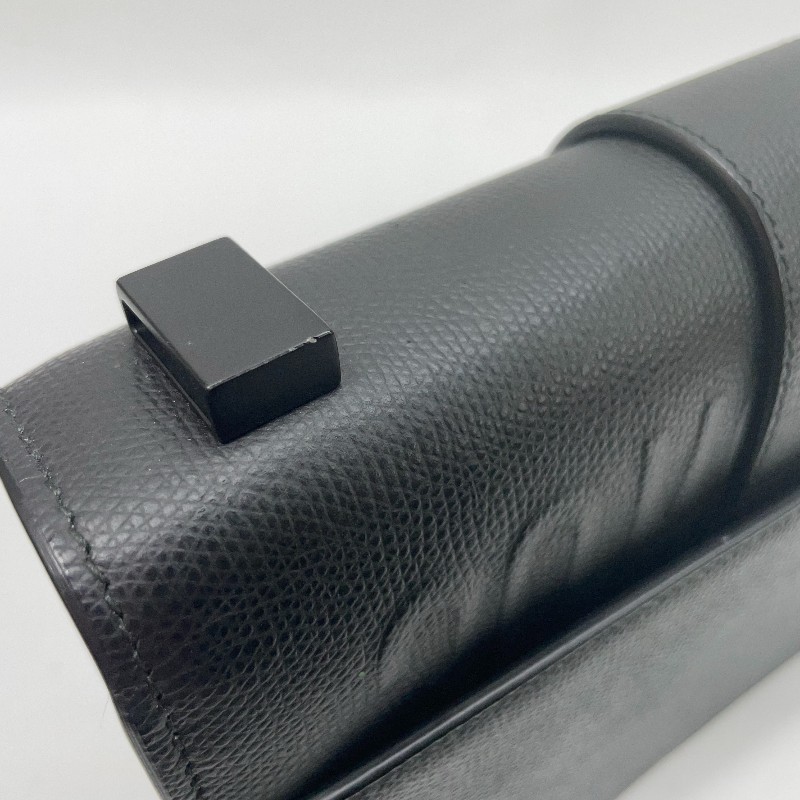 Dior 黑牛皮30 Montaigne黑釦下蓋斜背包-20