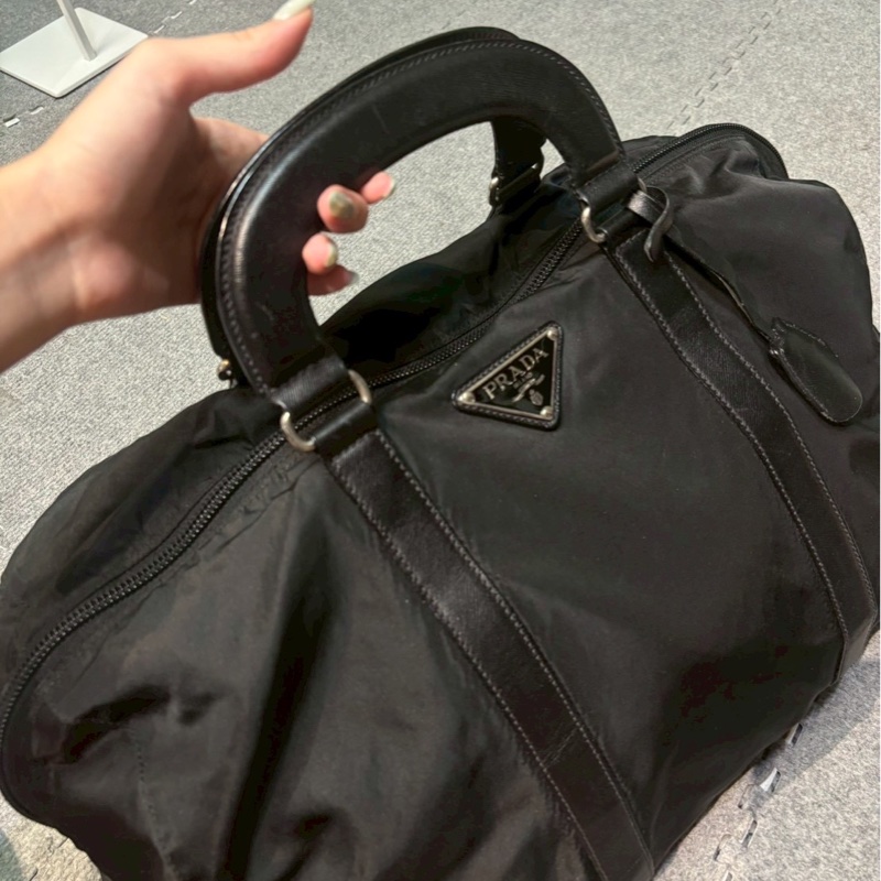 Prada 尼龍旅行袋-9