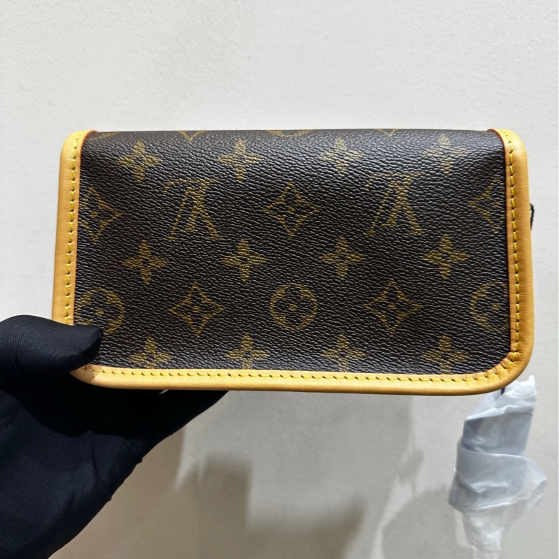 Lv Louis Vuitton路易威登 迷你法棍nano經典老花 單肩斜挎包-5