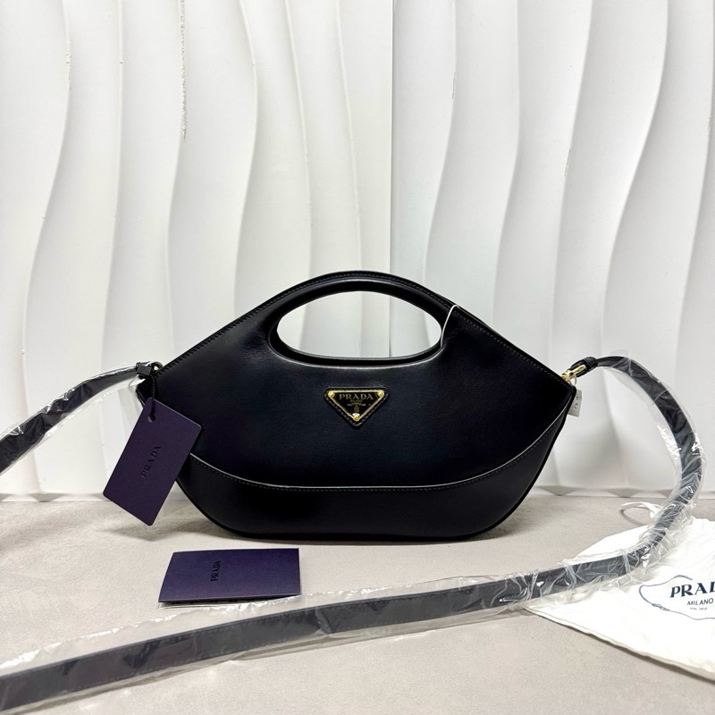 Prada / 普拉达 黑金元寶包-6