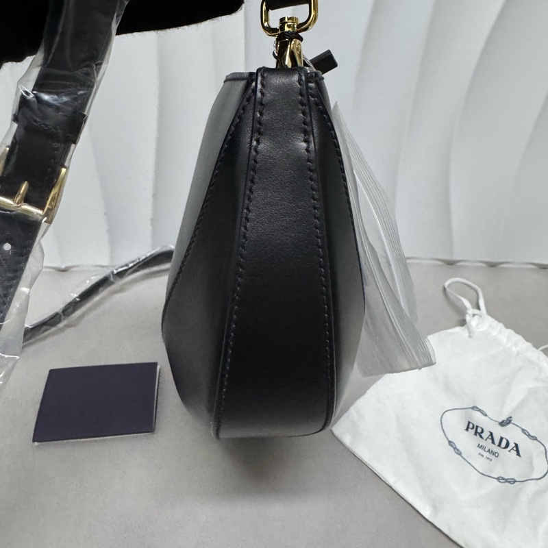 Prada / 普拉达 黑金元寶包-10