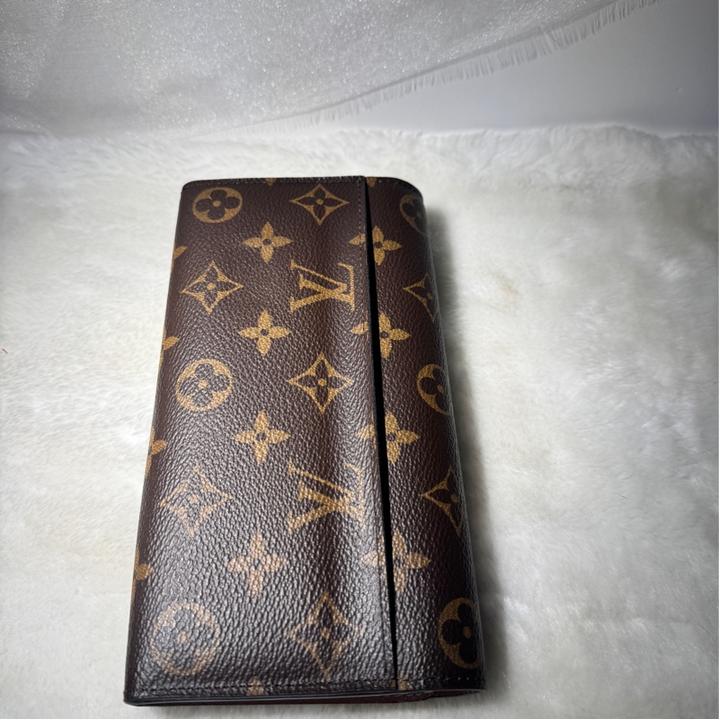 全配✔︎LOUIS VUITTON Sarah信封長夾-芭蕾粉色-29